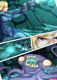 Nintendo Porn Comic: Samus Arans Alien Impregnation Creampie Fucktime