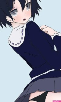 Download Manga String Cheeky. Royalty-Free Stock Illustration Image