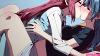 HOT YURI KISSING Yuri Kiss moments Kissing Scene