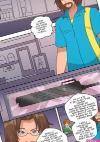 Raven TG comic porn