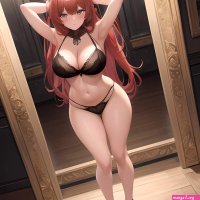 Sexy Naughty Lingerie Big Ass Thick Thighs Absurdres Blush 1 1 Highres Detail Masterpiece Best Quality Hyper Detailed 8k Best 2641076074