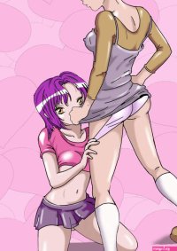 Hentai games of tribbing and scissoring