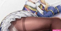 Cute Hentai Girl With Upskirt Pantyhose Ultra HD Beach Towel by Hi Res