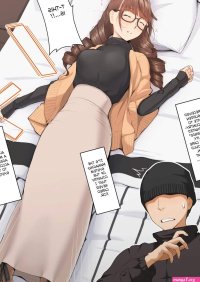 An inviting oneesan