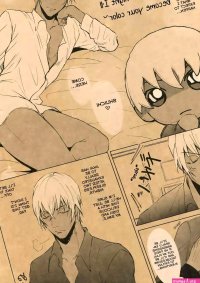 Yaoi hentai manga Detective Conan