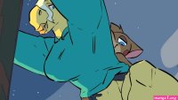 Futa Wooly Ass-Fuck Plumbed In Park
