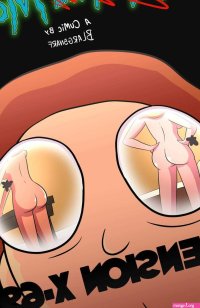 Porn comic Dimension X69. Chapter 1. Rick and Morty. Blargsnarf. Sex comic went to another