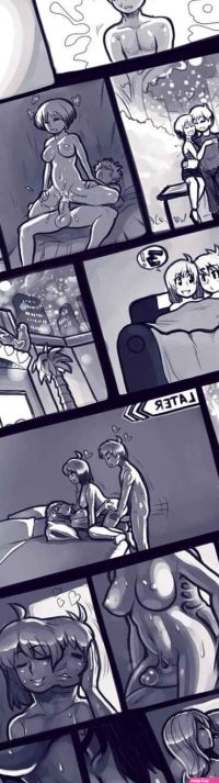 merging hentai comic