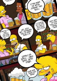 Porn comic Simpsons. Part 16. Caring for a drunk daughter. Os Simpsexys. HQPorno Sex comic took Lisa to