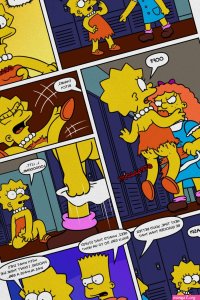 Too Hot For Comics The Simpsons