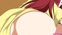 Naruto hentai Kushina gets anal sex video