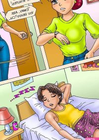 Family gets fun comic porn