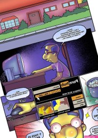 Porn comic The Simpsons. My Best Friends Mom. Zoen. Sex comic went to bed