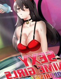 : Sexy Anime Girls Coloring Book