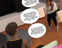 Porn comic Moms Help. Part 2. Nandof Sex comic guy was happy