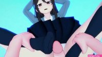 Kyouko from Horimiya Gives You A Footjob Hentai POV
