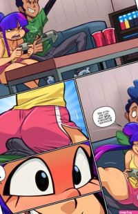 Porn comic Game Night. Chickpea Sex comic busty brunette was