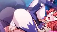 Miia x Rachnera Arachnera Lesbian sex