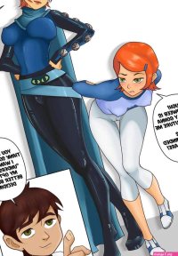 Porn comic Ben x Gwen x Future Gwen. Ben 10. JulieAnn Sex comic and her future