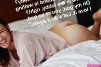 My Favorite Hotwife Caption 559843: Husband waits while bully fucks her again
