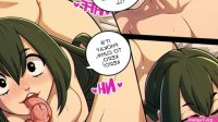 Tsuyu Comic Porn Hentai Ahegao Tsuyu Getting Hard Fuck