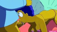 Hot Simpsons Blowjob Sex Cartoon Porn Video