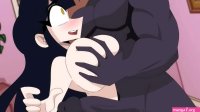 BBC vs Skinny White girls CARTOON PORN SCENE cartoon sex carton sex