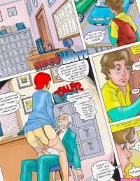 Porn comic Family. Chapter 1. Colored. MILFToon. Sex comic family went to