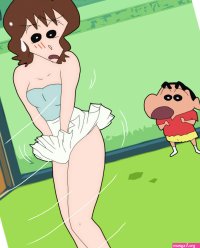 Musae Koyama and Shinchan by eldocrates on DeviantArt