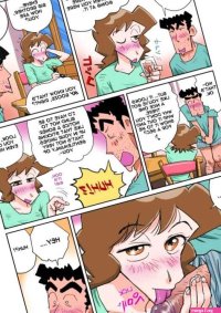 Porn comic Freeloading is Difficult. Chapter 1. Crayon Shin chan. Nanasi. Sex comic Teen Beauty Shows