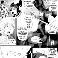 PowerGirl vs Powercock Porn Comic english 09