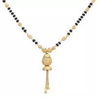 Kaima Traditional Gold Plated Mangalsutra for Women Pack Of 3 Alloy Mangalsutra Price in India