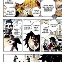 Manga 200 de kimetsu No Yaiba ah color