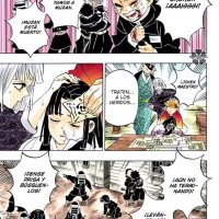 Manga 200 de kimetsu No Yaiba ah color
