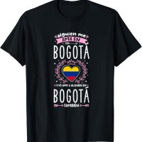 Camiseta Alguien me ama en Bogot.. Negro -