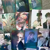 Codename Anastasia 50pc Laser Lomo Cards Taekjoo Kwon Zhenya Yaoi Korean Manhwa BL Manga C018