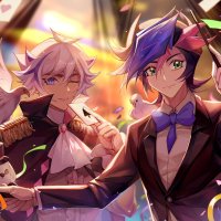 Download Ryoken Kogami Yusaku Fujiki Anime Yu-Gi-Oh! VRAINS HD Wallpaper