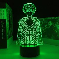 Anime Tokyo Revengers Figure Chifuyu 3D Lamp for Kids Bedroom Decor Birthday Gift Manga LED Night Light Tokyo Revengers