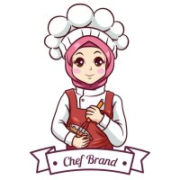 Vector cute and kawaii muslim female chef wearing hijab manga chibi illustration 27958040 Vector Art at Vecteezy