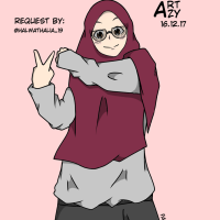 muslim hijab girl Artzy