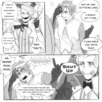 takoout on X: Haircut Part 1?? adamsapple LuciferHazbinHotel AdamHazbinHotel