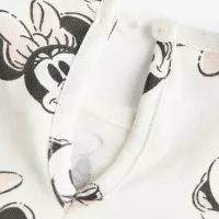 Set 2 piezas overall vestido niña disney minnie manga larga