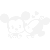 Stickers Mickey Minnie Manga