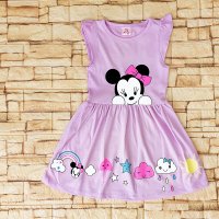 Vestido Minnie Manga Alita
