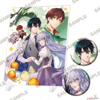 Mochiron Isharyou Seikyu Itashimasu! Acrylic Panel Can Badge Set Anime Toy