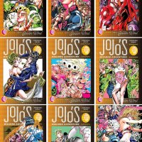 JoJos Bizarre Adventure Part 5: Golden Wind Volume 1-9 Books Collection Set by Hirohiko Araki