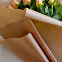 How to Wrap Flowers in Brown Paper!