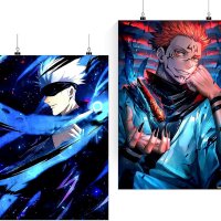Times Comic Ryomen Sukuna And Satoru Gojo Poster