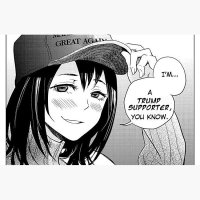 Trump Manga Girl Laptop Skin for Sale by SenpaiWestin