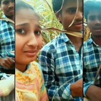 Jangal Me Mangal !? Horny couple caught by public. Indian mms leaked